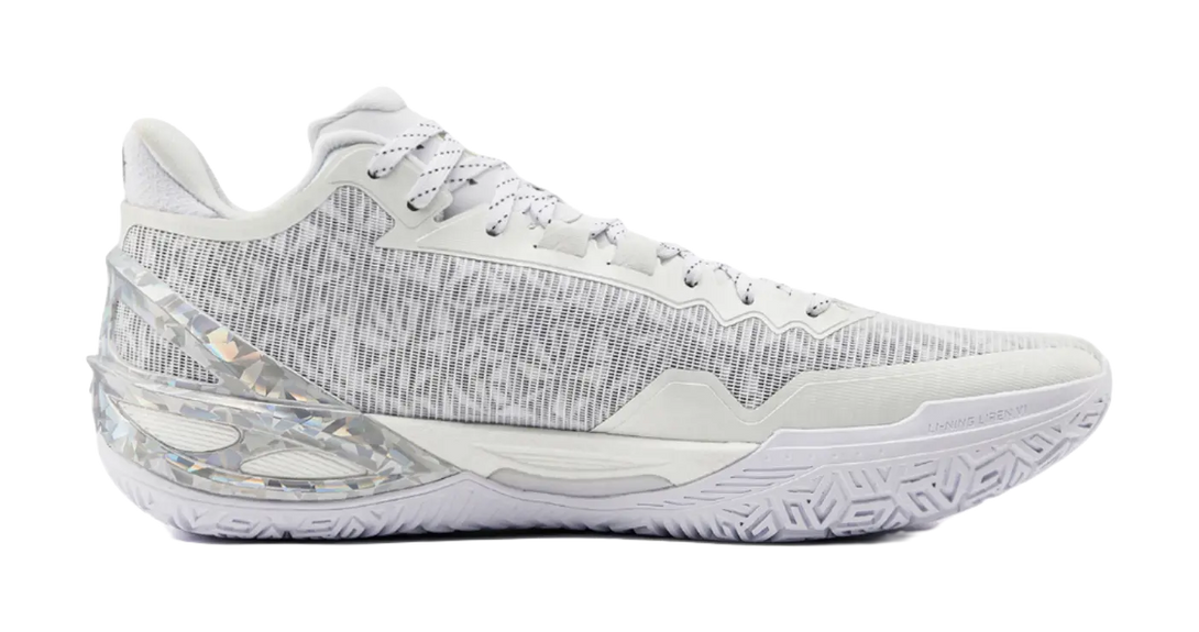 LiNing Blade 6 Kaleidoscope PENTA-S - White Basketball Shoes for Men 