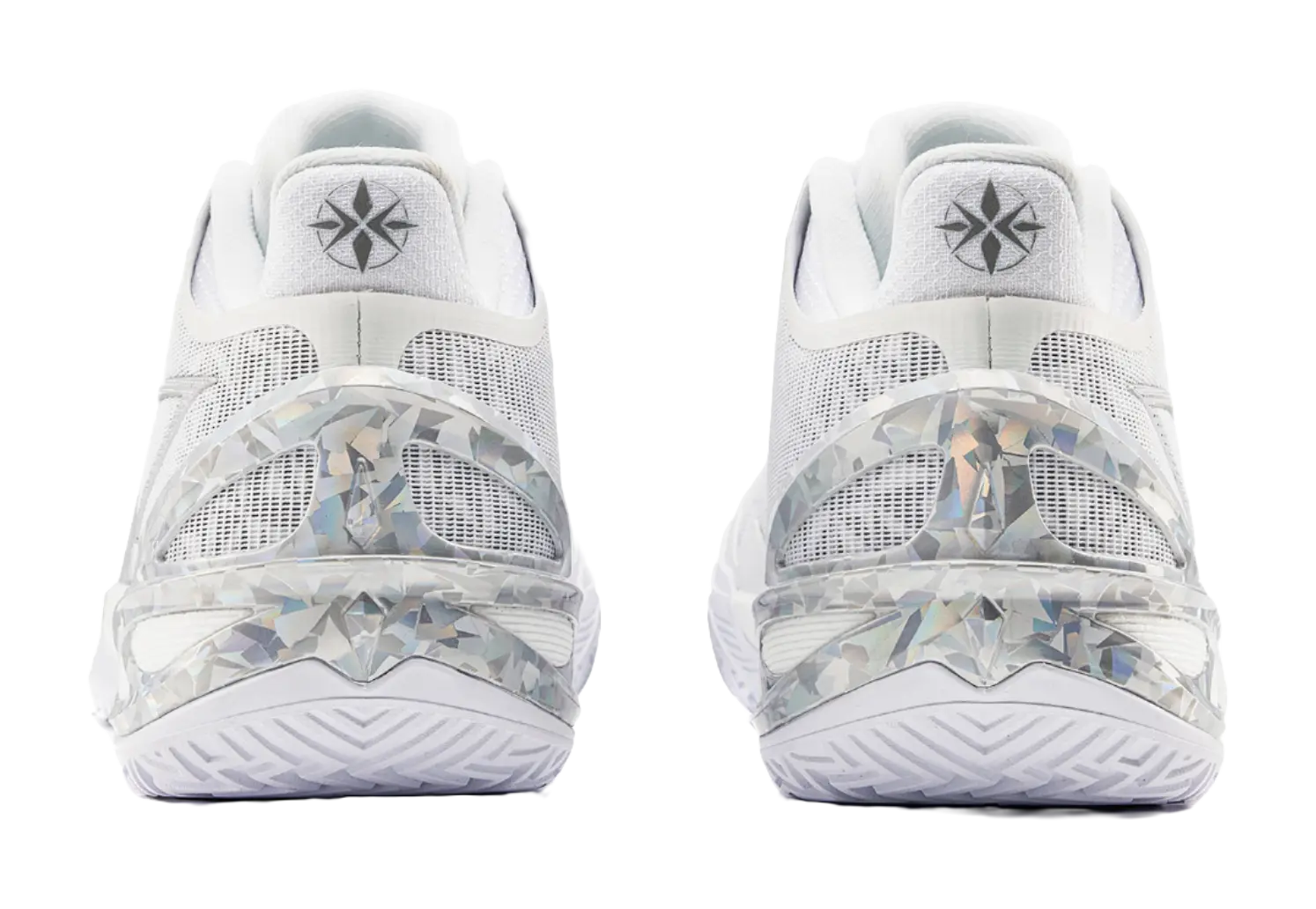 LiNing Blade 6 Kaleidoscope PENTA-S - White Basketball Shoes for Men 
