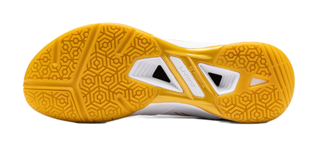 LiNing Blade Ma Cushioning, Wear Resistant Low top Badminton Shoes Unisex White Orange 