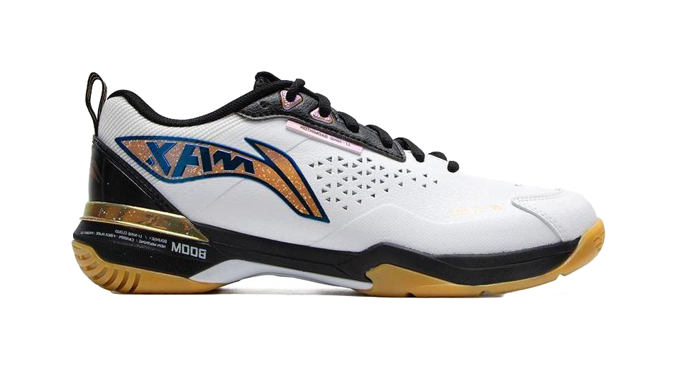 LiNing Blade Ma Slip Resistant And Breathable Low top Badminton Shoes Unisex White/Black 