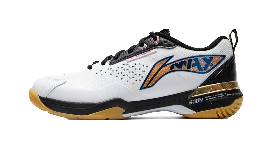LiNing Blade Ma Slip Resistant And Breathable Low top Badminton Shoes Unisex White/Black 