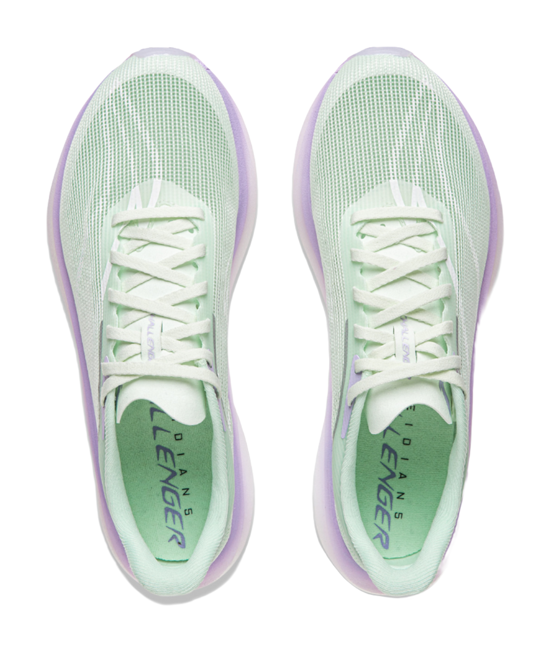 LiNing Breathable And Resilient Low top Carbon Plate Racing Running Shoes Women's Soft Aqua Blue 