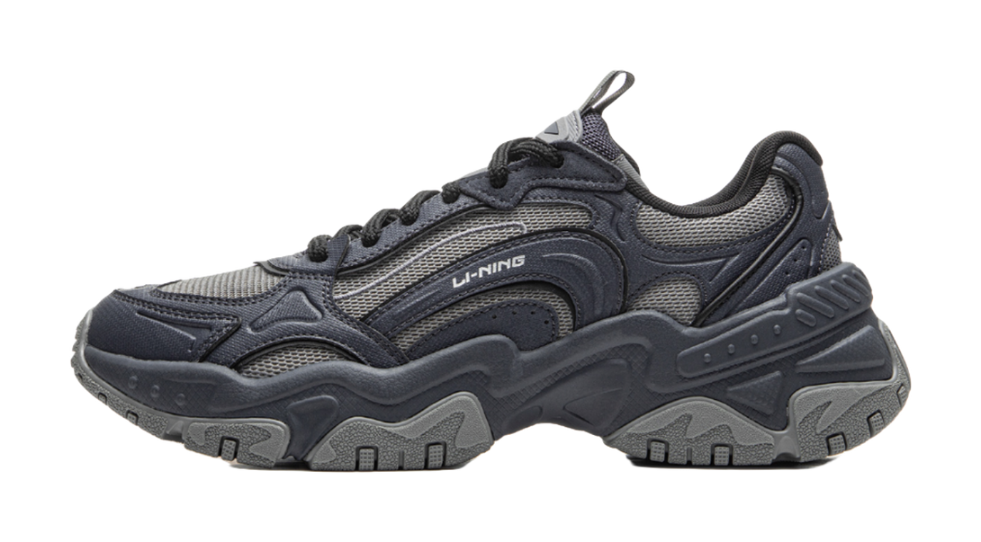 LiNing Brown Sugar V2 Cushioning Anti-Slip And Wear-Resistant Low-Top Casual Shoes Men's Black 