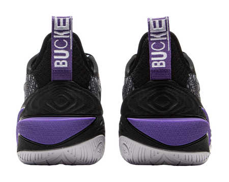 LiNing Buckets Cushioned Slip-Resistant Breathable Rebound Low-Top Basketball Shoes Mens Black  vjsneaker.com