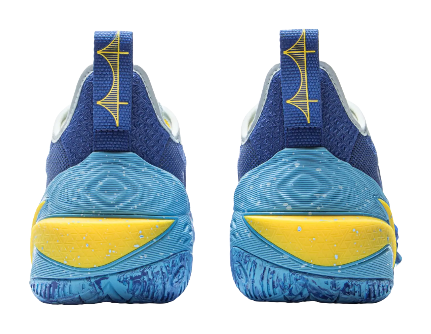 LiNing Buckets Shock Absorbers Slip Resistant Breathable Low Top Basketball Shoes Mens Blue  vjsneaker.com