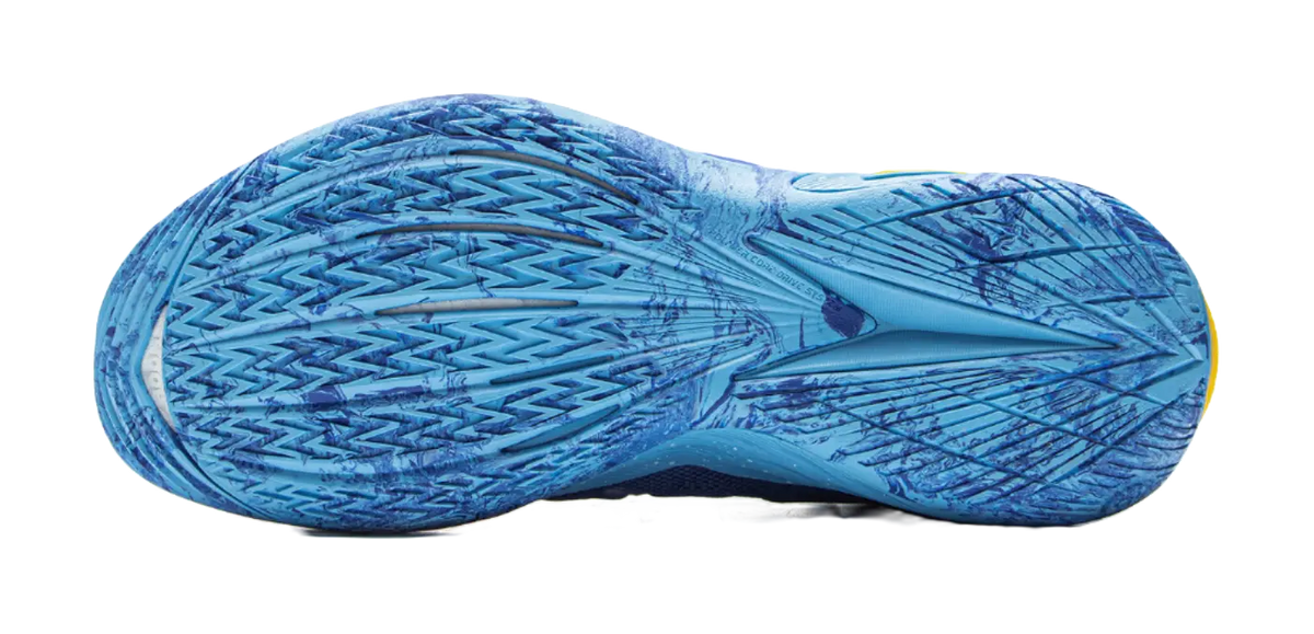 LiNing Buckets Shock Absorbers Slip Resistant Breathable Low Top Basketball Shoes Mens Blue  vjsneaker.com