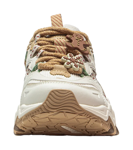 LiNing Cat's Claw Lite 2 Slip Resistant Abrasion Resistant Low top Chunky Sneakers Women's Beige  VJSNEAKER