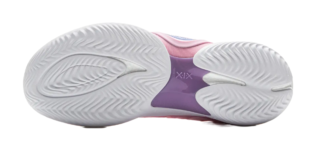 LiNing ChaoShuai 19 Cushioned Slip-Resistant Grip Mid-Top Basketball Shoes Mens Diamond Pink 