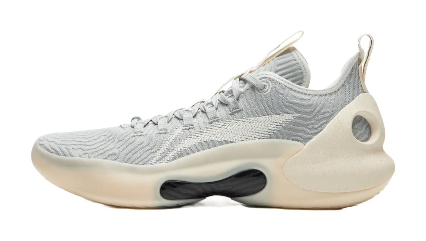 LiNing Charming Ultra Low Anti Slip Wear Resistant Low Top Basketball Shoes Mens Brick Gray 