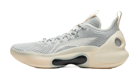 LiNing Charming Ultra Low Anti Slip Wear Resistant Low Top Basketball Shoes Mens Brick Gray 