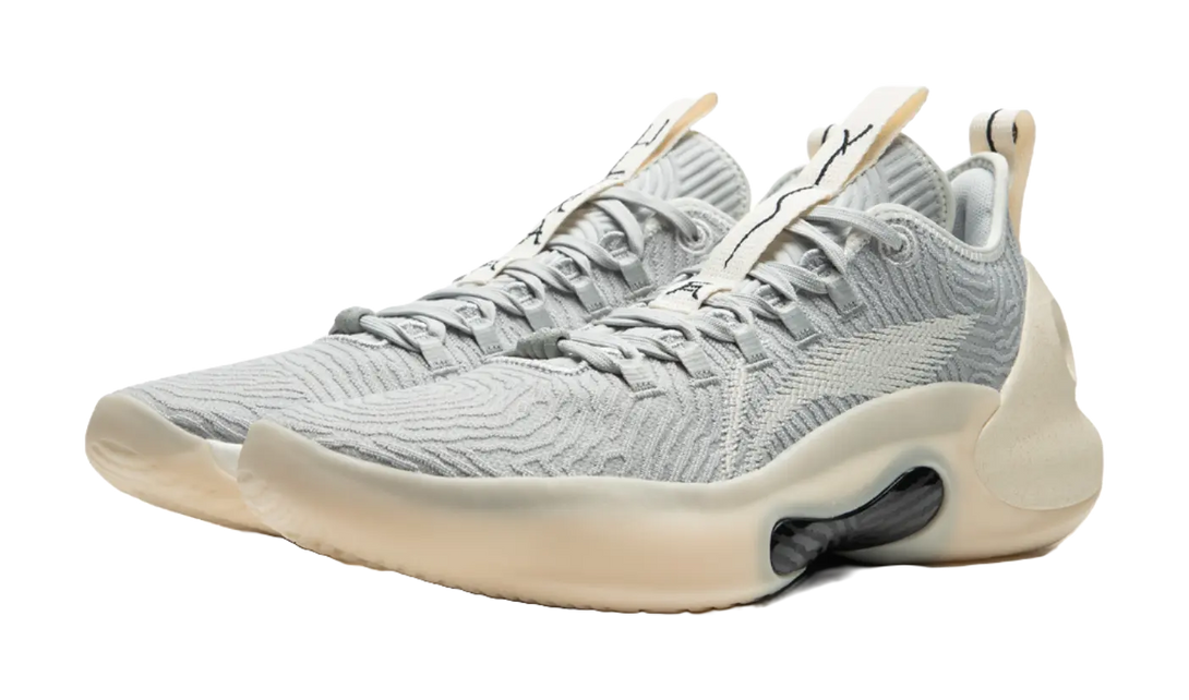 LiNing Charming Ultra Low Anti Slip Wear Resistant Low Top Basketball Shoes Mens Brick Gray 