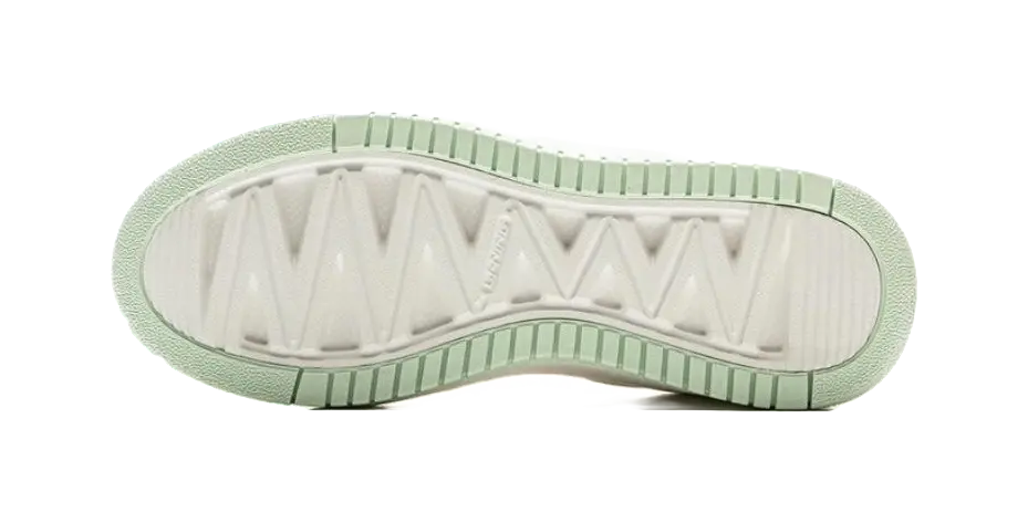 LiNing Cheese Anti-Slip And Wear-Resistant Breathable Low-Top Skateboard Shoes Women's White Green 