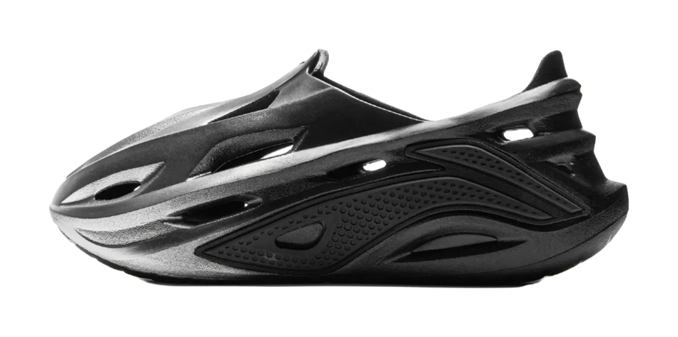 LiNing Clogs Mens Black Silver  VJSNEAKER