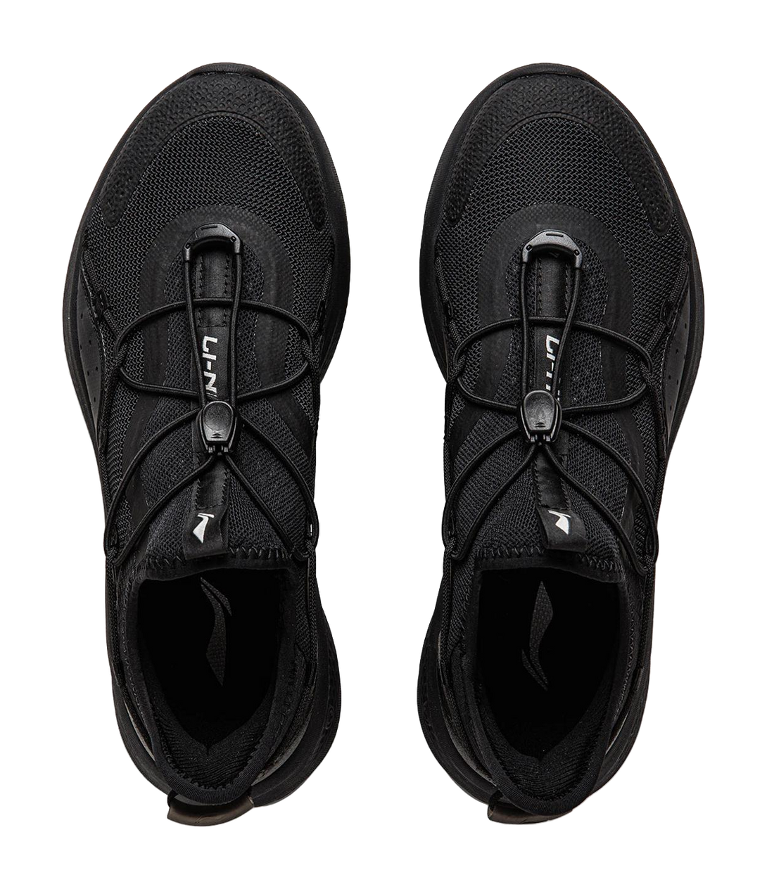 LiNing Cloud Ease Slip On Shock Absorbers Slip Resistant Abrasion Resistant Breathable Low top Casual Shoes Men's Black 