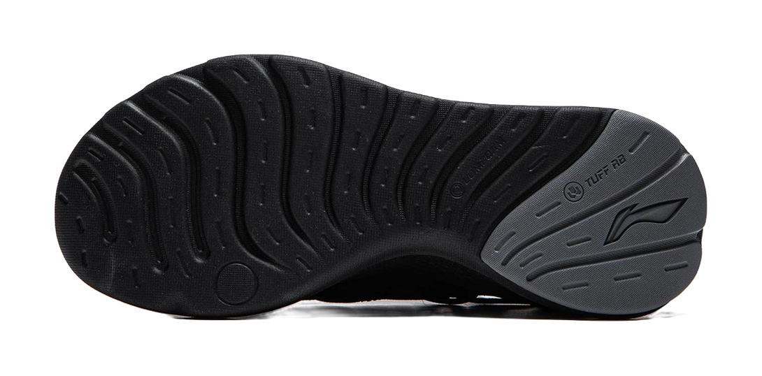 LiNing Cloud Ease Slip On Shock Absorbers Slip Resistant Abrasion Resistant Breathable Low top Casual Shoes Men's Black 