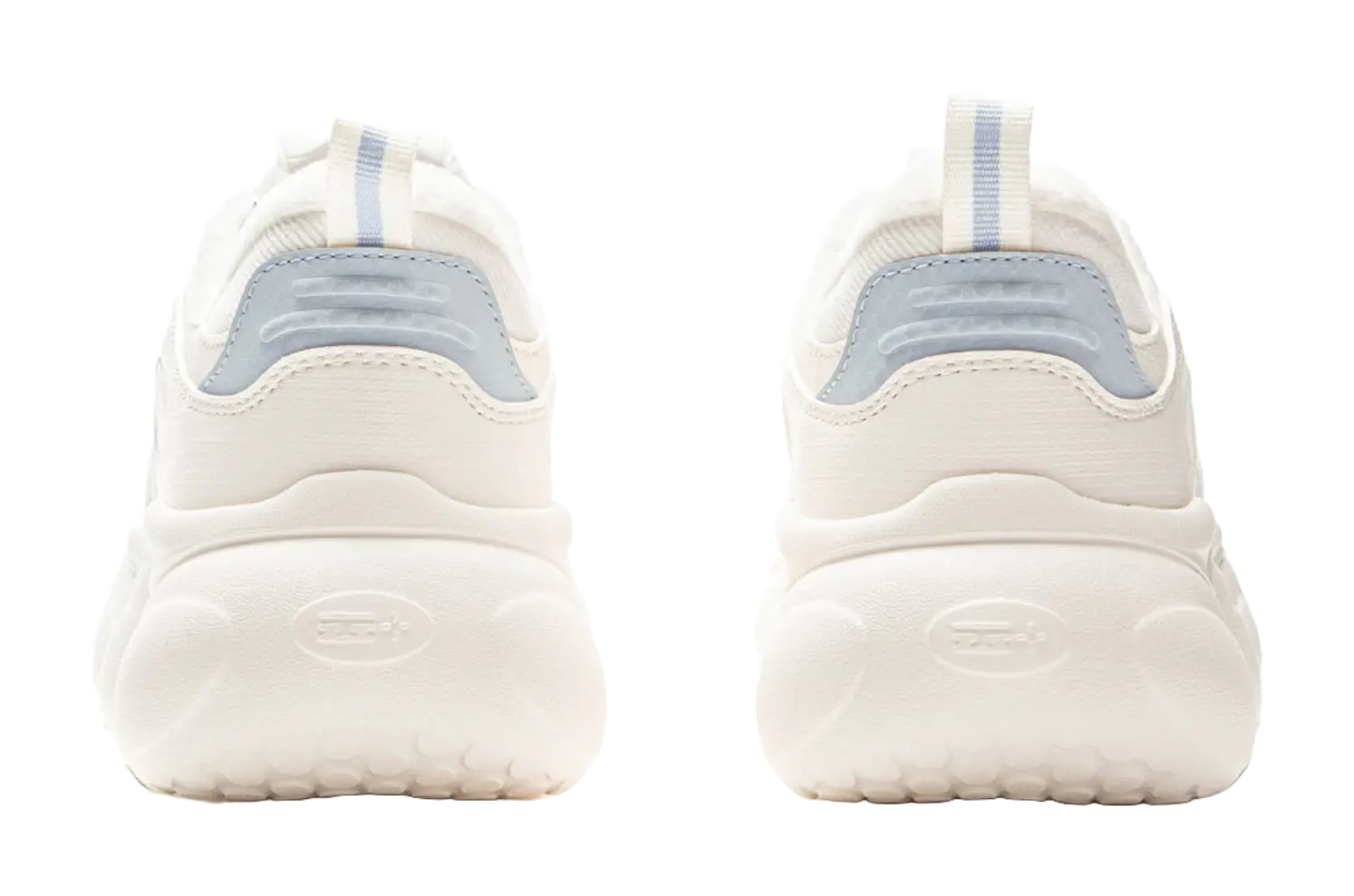 LiNing Clouds Cushioning Slip Resistant Abrasion Resistant Lightweight Rebound Low top Casual Shoes Womens Mist White  vjsneaker.com