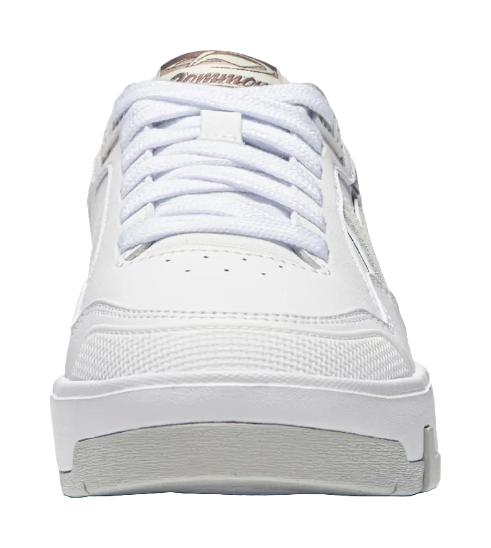 LiNing Common 80s Anti-Slip Wear-Resistant Low-Top Skateboard Shoes Men's White 