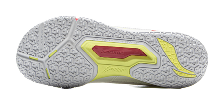 LiNing Cushioned Slip-Resistant Abrasion-Resistant Low-Top Badminton Shoes Unisex Gray Red 