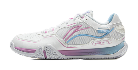 LiNing Cushioned Slip-Resistant Coverage Low-Top Badminton Shoes Unisex Standard White 