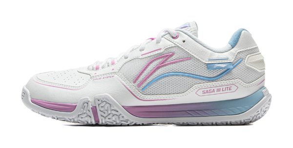 LiNing Cushioned Slip-Resistant Coverage Low-Top Badminton Shoes Unisex Standard White 