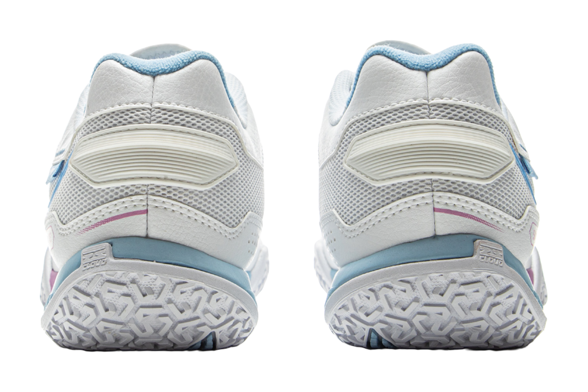 LiNing Cushioned Slip-Resistant Coverage Low-Top Badminton Shoes Unisex Standard White 