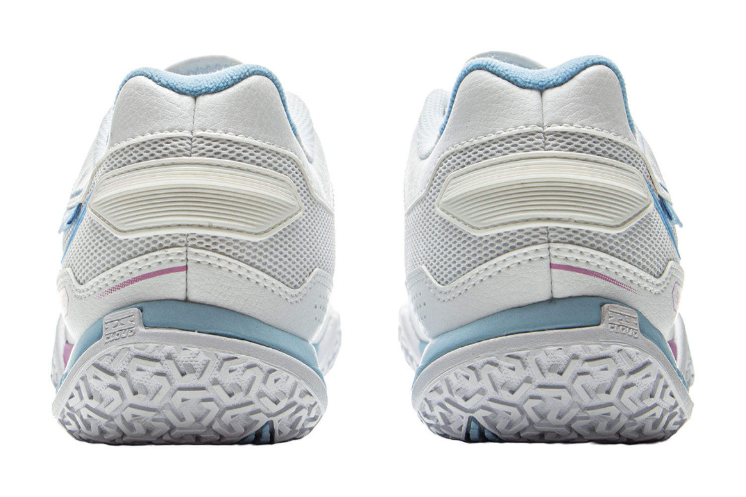 LiNing Cushioned Slip-Resistant Coverage Low-Top Badminton Shoes Unisex Standard White 