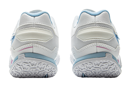 LiNing Cushioned Slip-Resistant Coverage Low-Top Badminton Shoes Unisex Standard White 