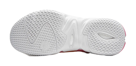 LiNing Cushioning Anti-Slip Wear-Resistant Breathable Support Rebound Mid-Top Basketball Shoes Mens White Yellow Pink 