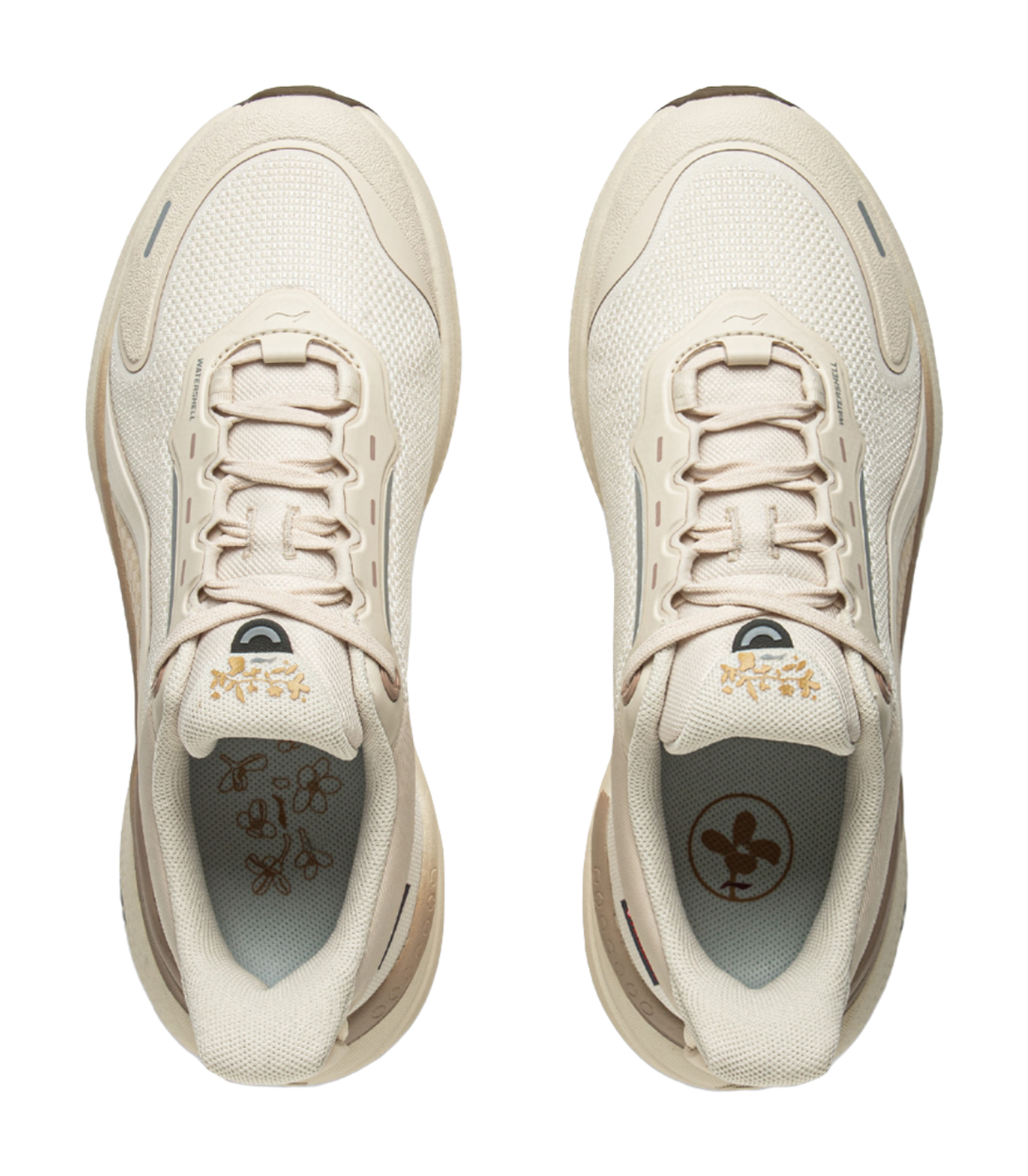 LiNing Cushioning, Slip Resistant, Abrasion Resistant, Height Increasing Low top Casual Shoes Women's Gray 