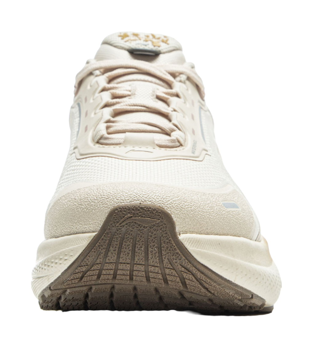 LiNing Cushioning, Slip Resistant, Abrasion Resistant, Height Increasing Low top Casual Shoes Women's Gray 