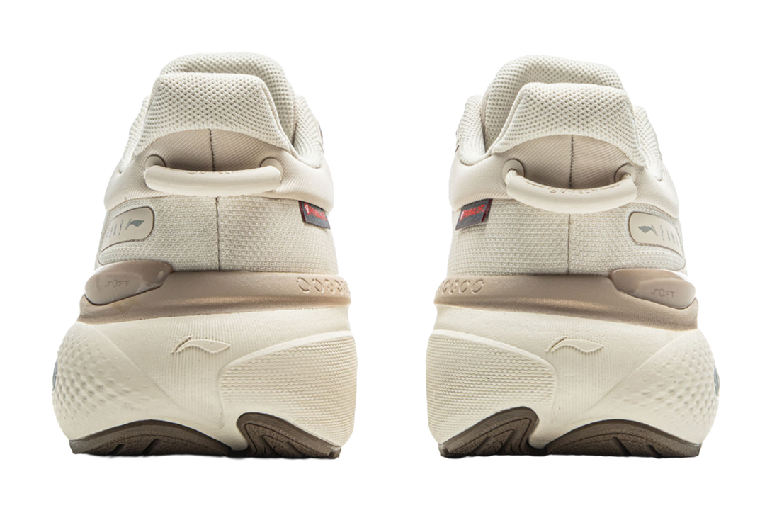 LiNing Cushioning, Slip Resistant, Abrasion Resistant, Height Increasing Low top Casual Shoes Women's Gray 