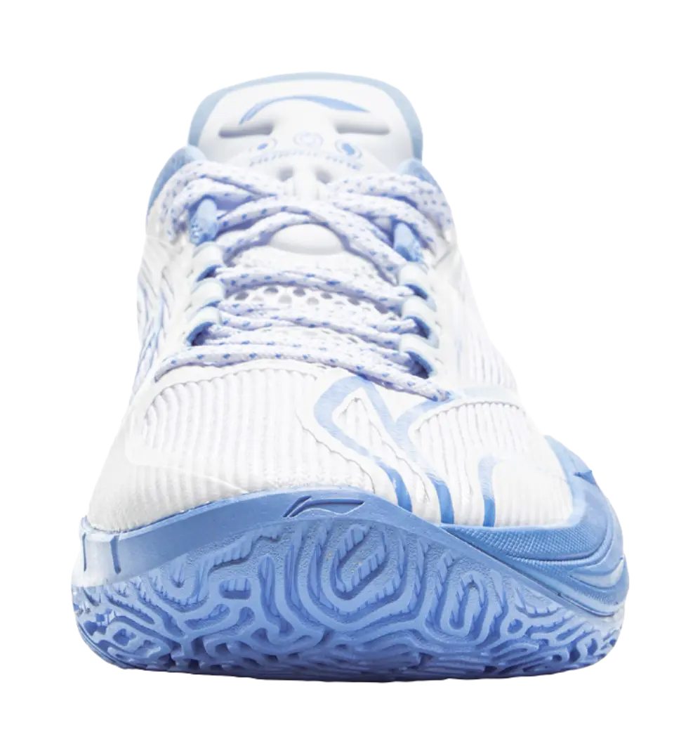 LiNing Cushioning, Slip Resistant, Abrasion Resistant, Rebound Grip Low Top Basketball Shoes Mens Standard White  vjsneaker.com