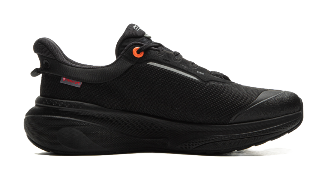 LiNing Cushioning, Slip Resistant, Abrasion Resistant, Waterproof, Height Increasing Low top Casual Shoes Men's Black 