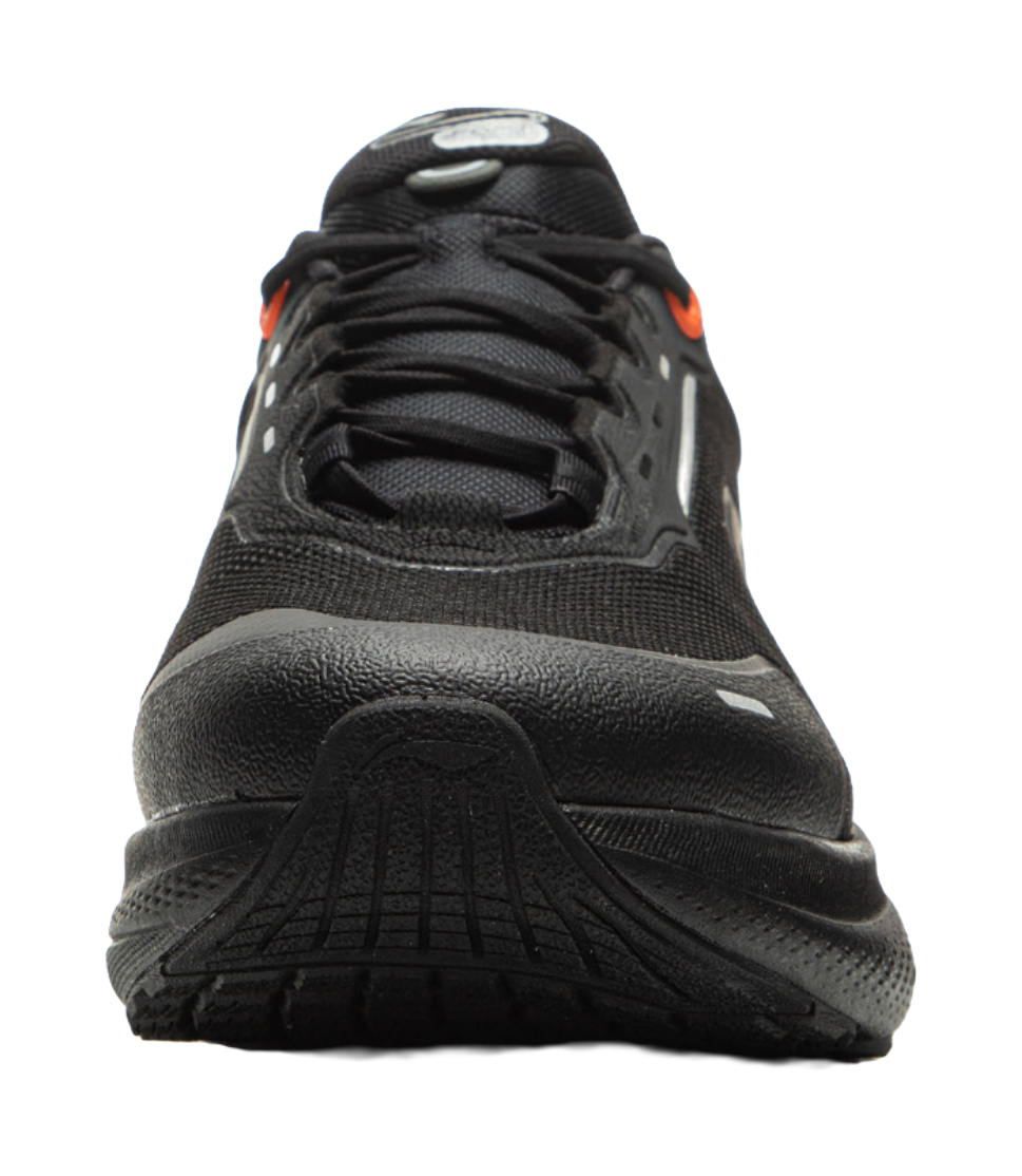 LiNing Cushioning, Slip Resistant, Abrasion Resistant, Waterproof, Height Increasing Low top Casual Shoes Men's Black 