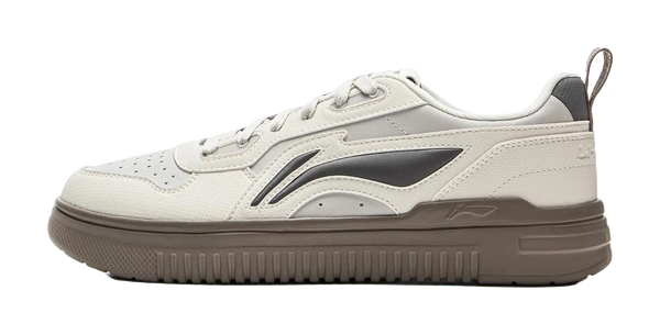 LiNing Cyan Cloud Cushioned Anti-Slip Wear-Resistant Breathable Lightweight Low-Top Casual Shoes Men's Beige Brown 