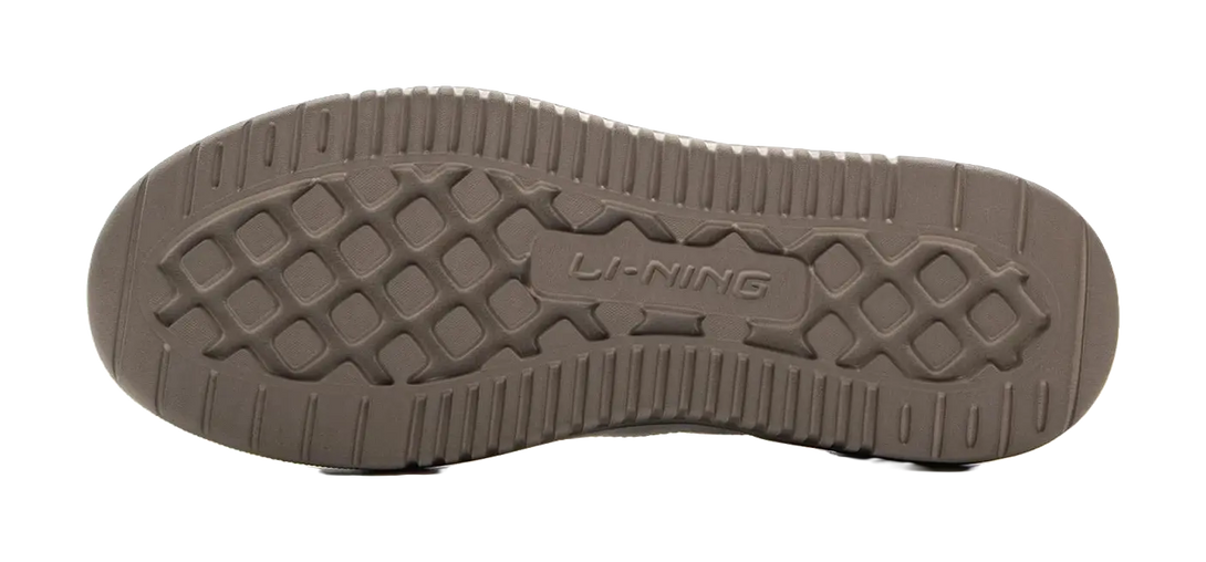 LiNing Cyan Cloud Cushioned Anti-Slip Wear-Resistant Breathable Lightweight Low-Top Casual Shoes Men's Beige Brown 