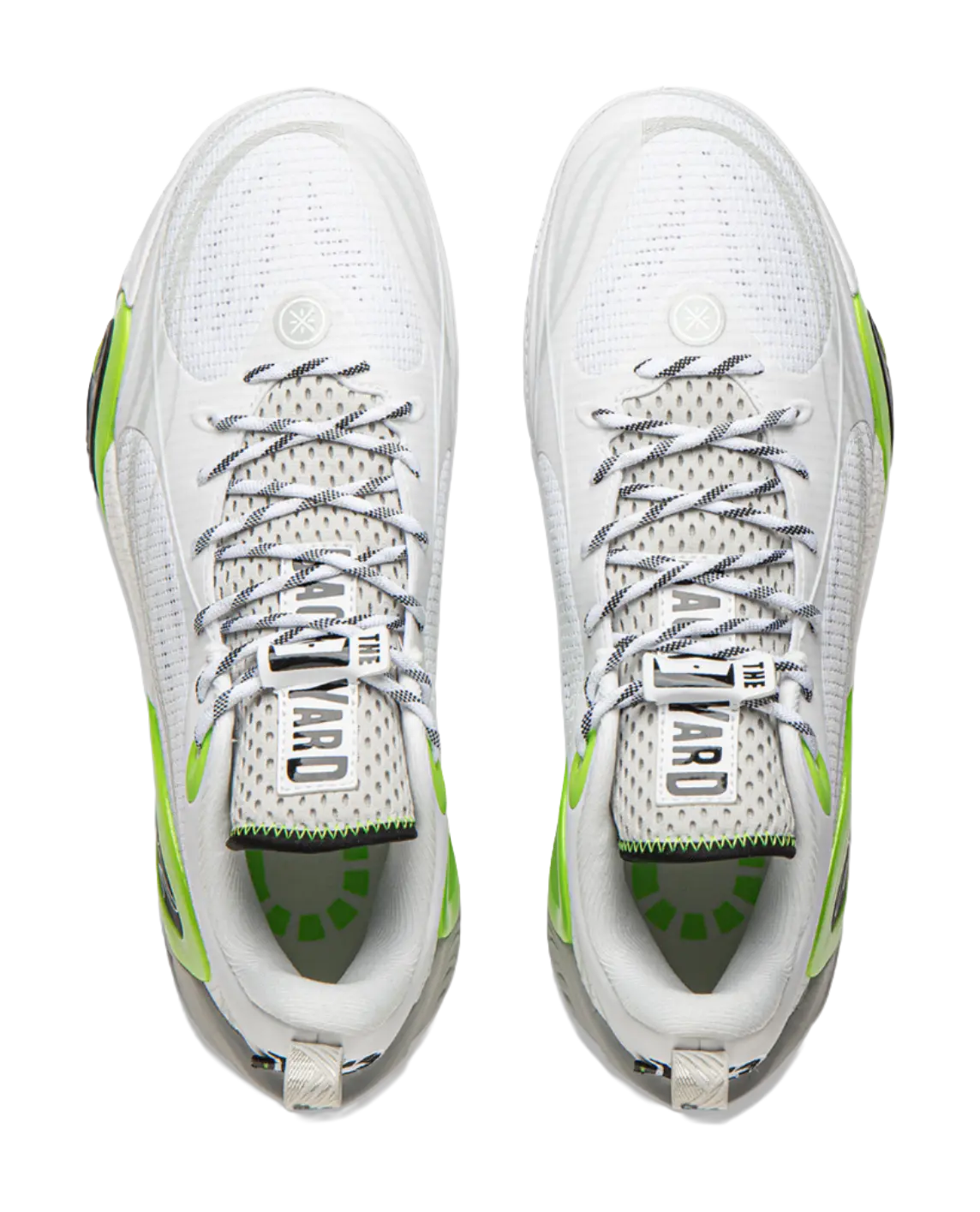 LiNing DLO1 Cushioning, Slip Resistant, Abrasion Resistant, Rebound Grip Low Top Basketball Shoes Mens Standard White  vjsneaker.com