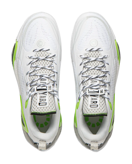 LiNing DLO1 Cushioning, Slip Resistant, Abrasion Resistant, Rebound Grip Low Top Basketball Shoes Mens Standard White  vjsneaker.com