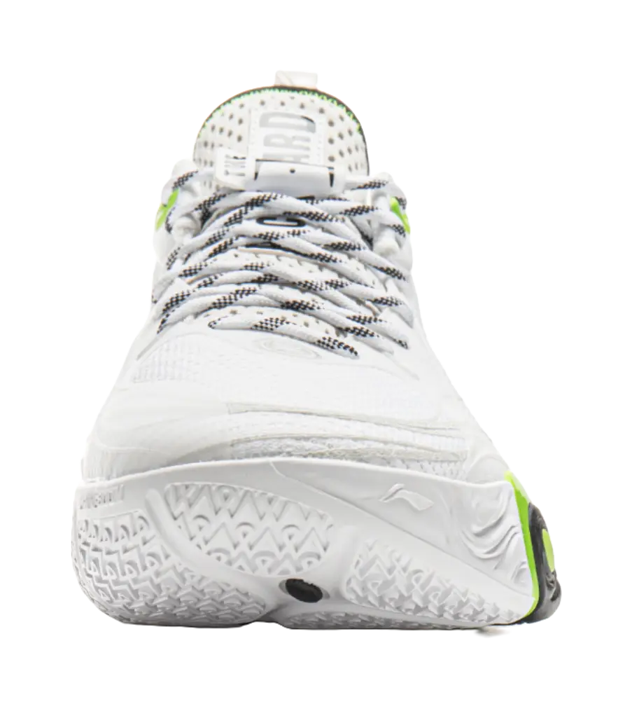 LiNing DLO1 Cushioning, Slip Resistant, Abrasion Resistant, Rebound Grip Low Top Basketball Shoes Mens Standard White  vjsneaker.com