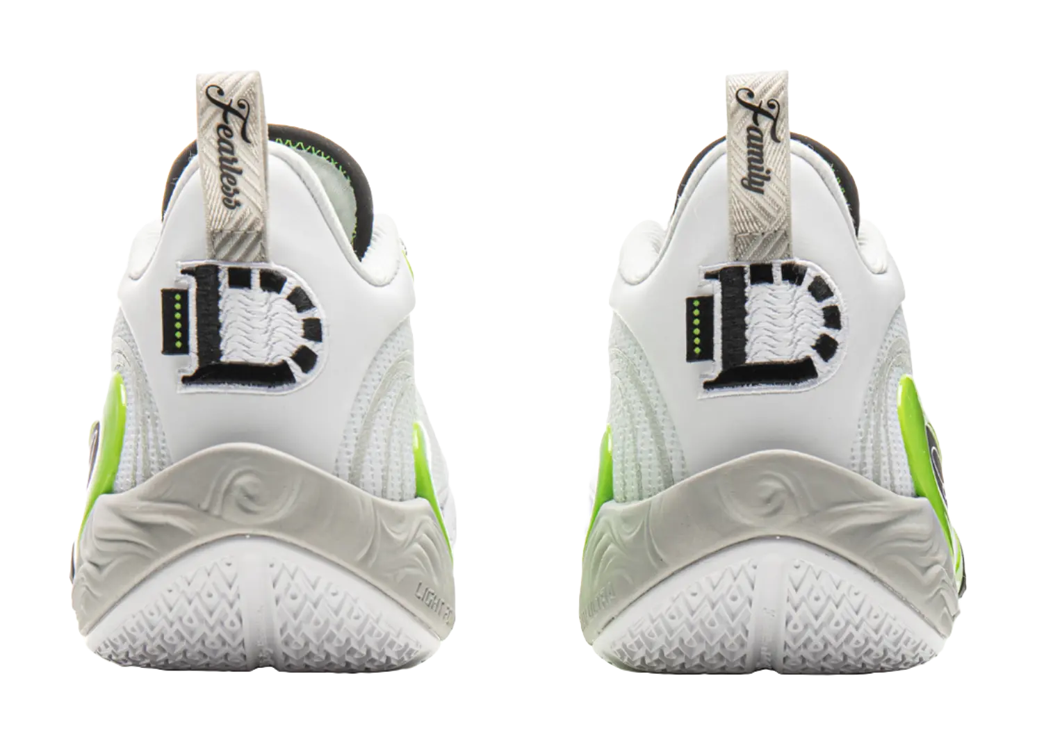 LiNing DLO1 Cushioning, Slip Resistant, Abrasion Resistant, Rebound Grip Low Top Basketball Shoes Mens Standard White  vjsneaker.com