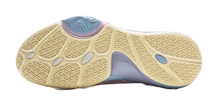 LiNing DLO1 Cushioning, Slip Resistant, Abrasion Resistant, Rebound Grip Low Top Basketball Shoes Mens White Pink  vjsneaker.com