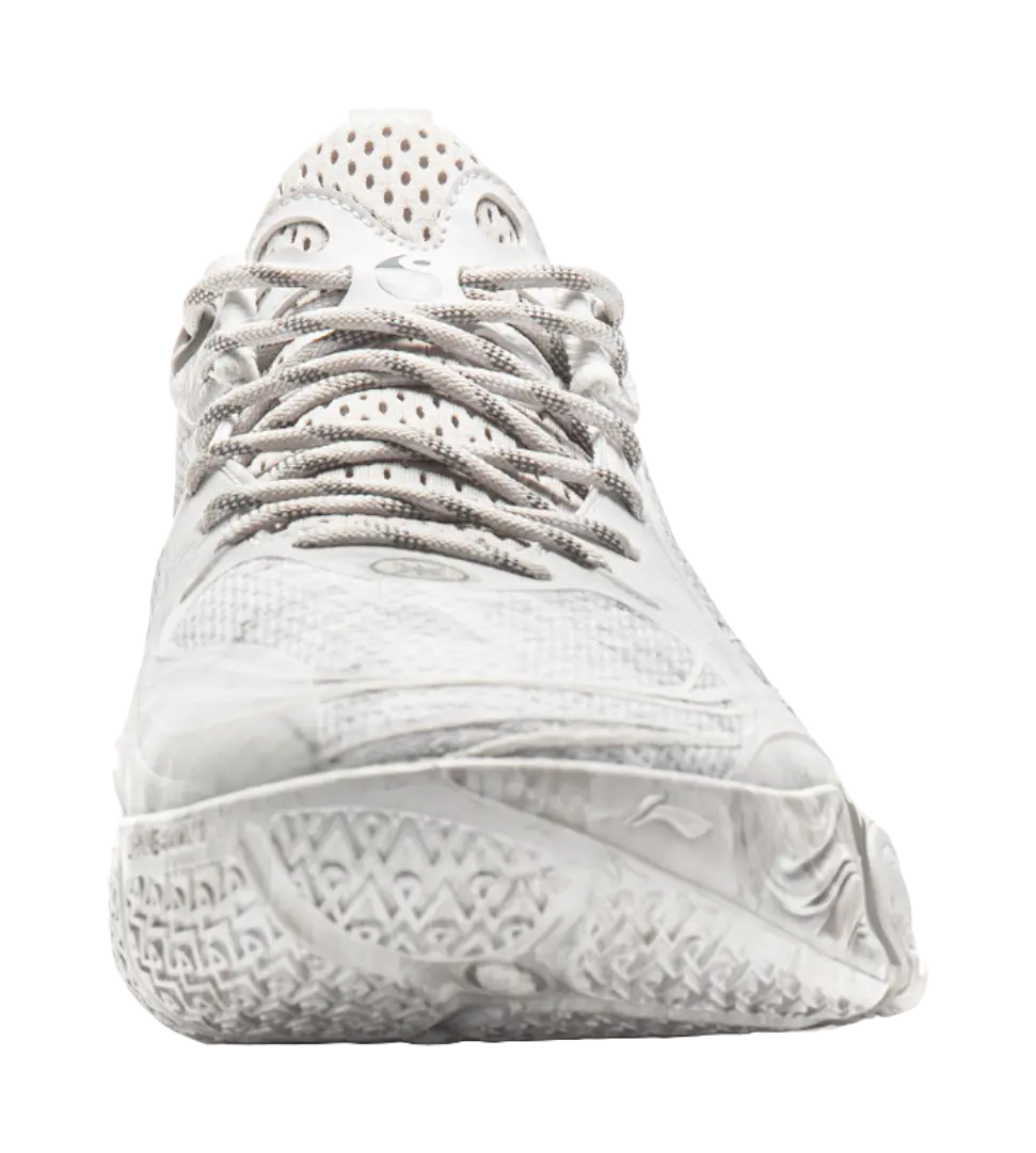 LiNing D'angelo Russell DLO1 Moon Rock - White Grey Basketball Shoes for Men 