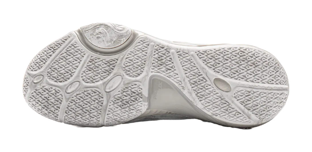 LiNing D'angelo Russell DLO1 Moon Rock - White Grey Basketball Shoes for Men 