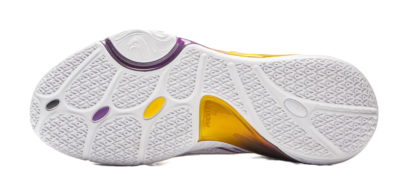 LiNing D'angelo Russell DLO1 - White Gray Basketball Shoes for Men 