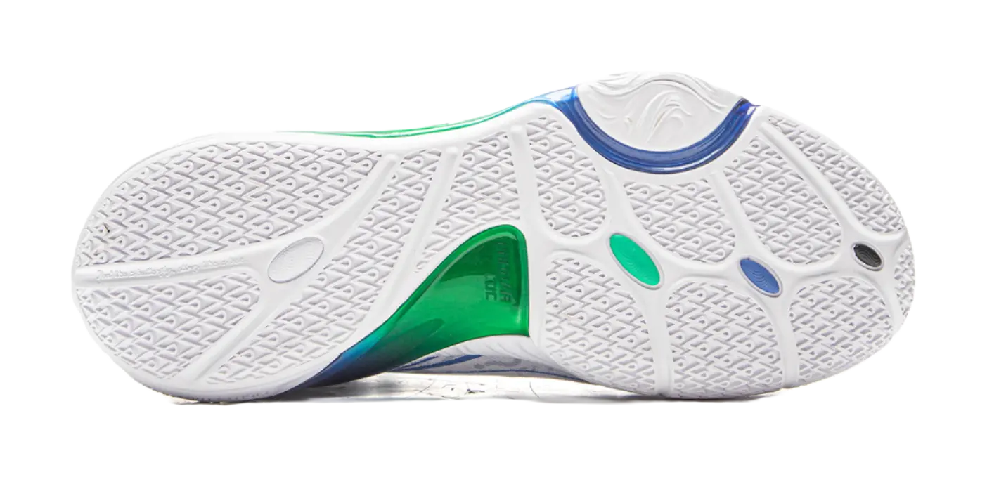 LiNing D'angelo Russell DLO1 - White Gray Basketball Shoes for Men 