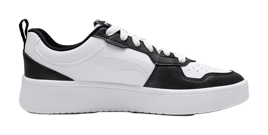 LiNing Early Cloud Coverage Abrasion Resistant, Breathable Low Top Skateboard Shoes Men's Black White 