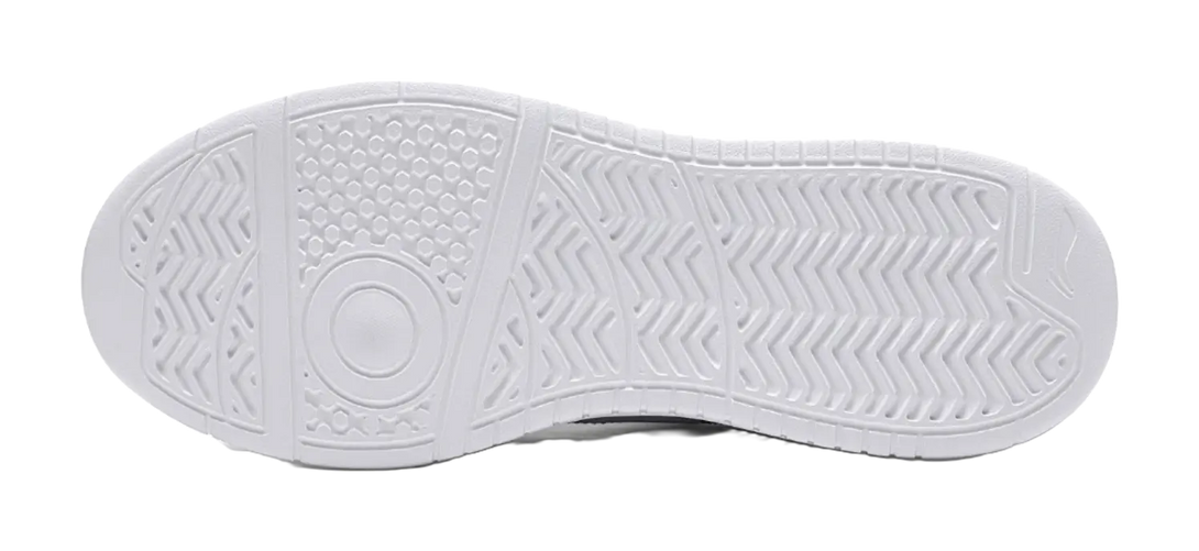 LiNing Early Cloud Coverage Abrasion Resistant, Breathable Low Top Skateboard Shoes Men's Black White 