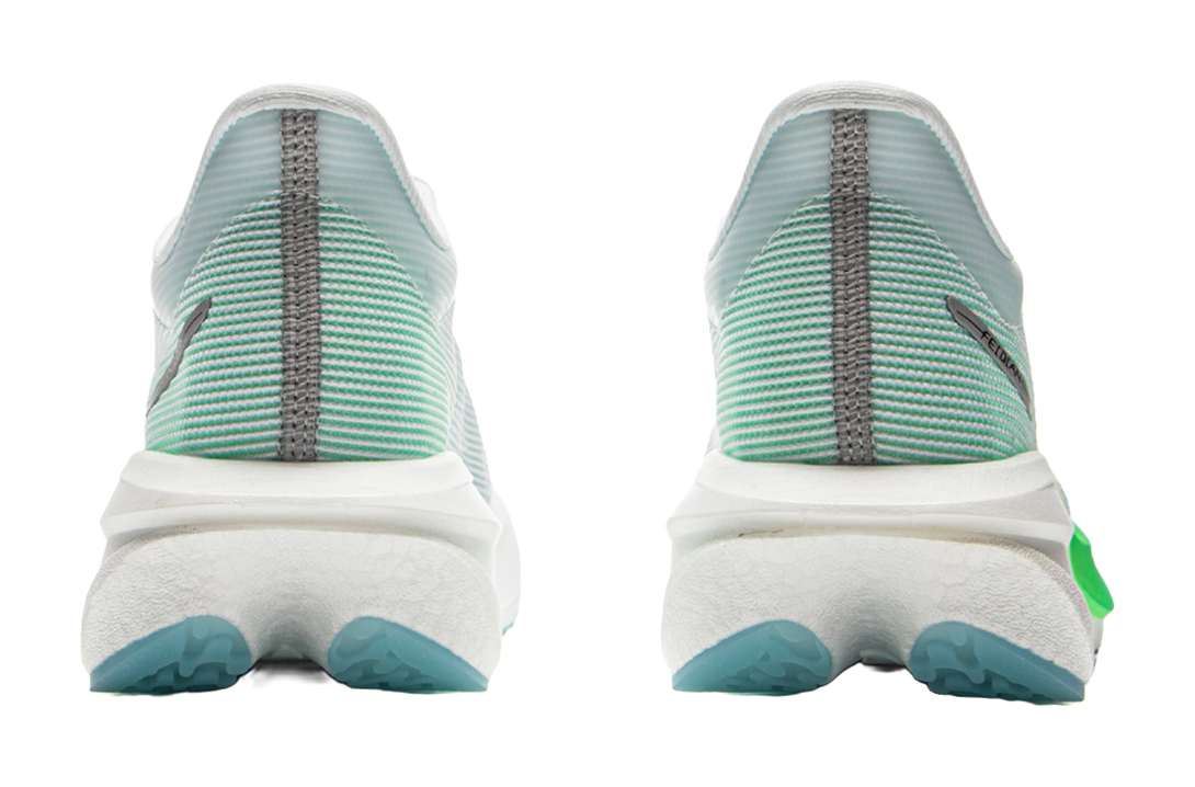 LiNing Feidian 5 Challenger Low Top Running Shoes Women's White Blue Green 