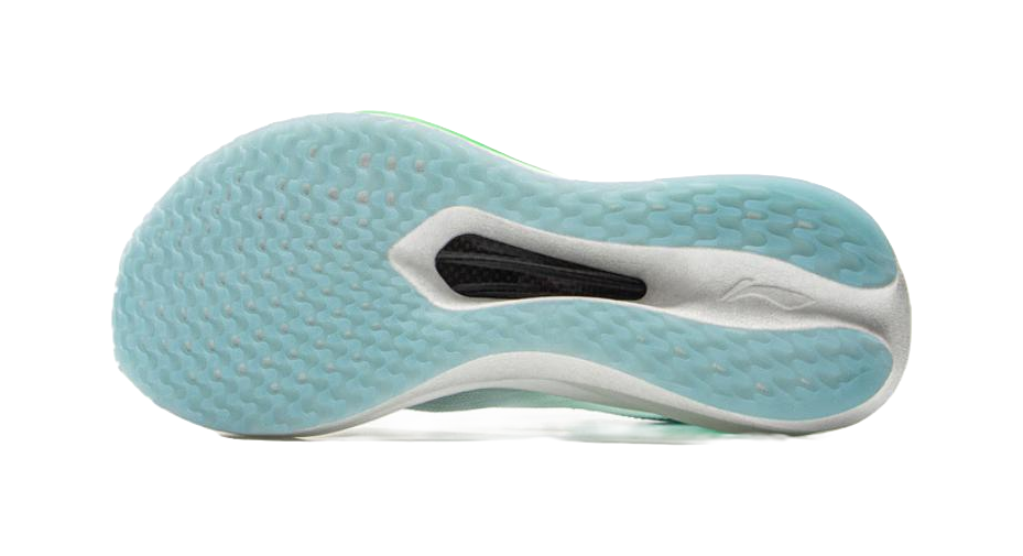 LiNing Feidian 5 Challenger Low Top Running Shoes Women's White Blue Green 