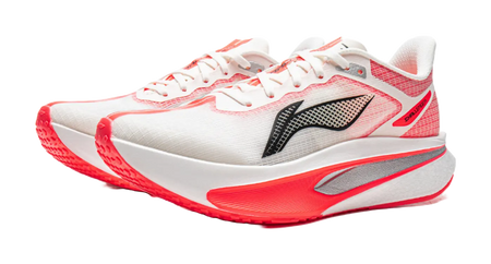 LiNing Feidian 6 Challenger Women - Carbon Plate Running Shoes Champagne White  VJSNEAKER